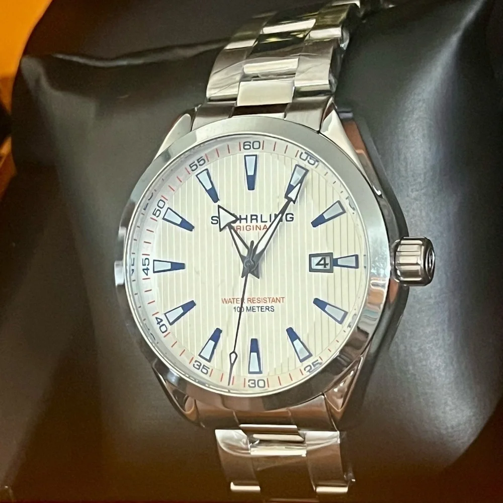 Stuhrling Symphony Original Date Designer Luxury Watch